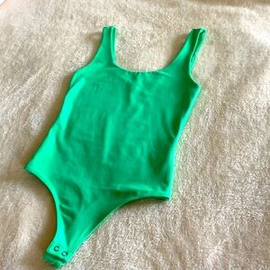 Worn wonce, super soft fabric EXPRESS bodysuit